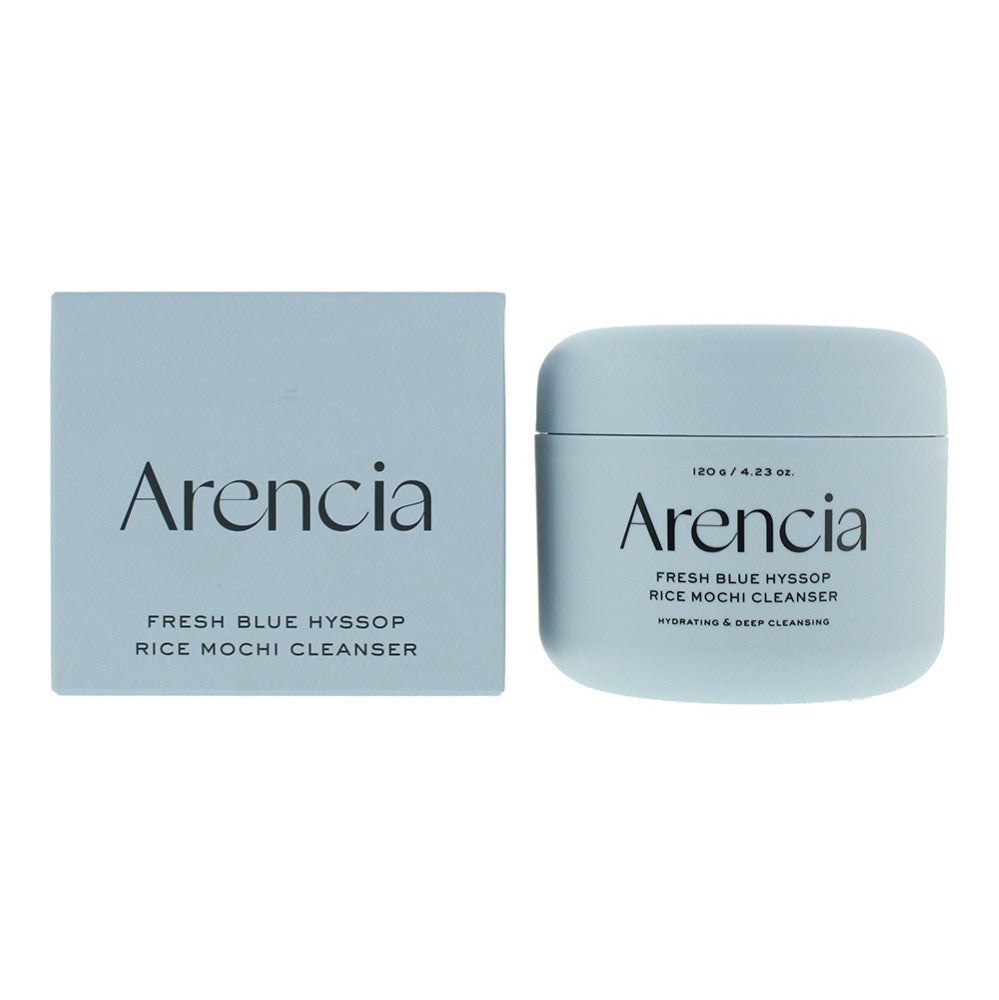 Arencia Fresh Blue Hyssop Rice Mochi Cleanser 120g