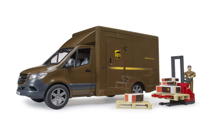MB Sprinter UPS with driver and accessories