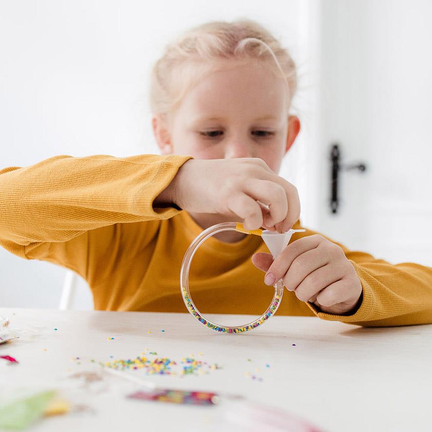 Totum Glitter Tube Bracelets