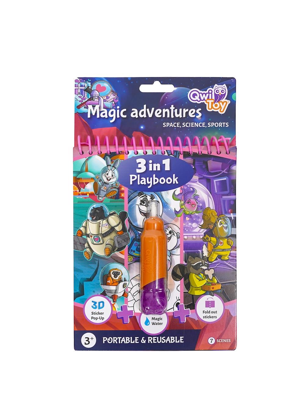 QwiToys 3 in 1 Magic Adventures Playbook
