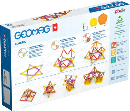 Geomag Classic 93 Magnetic Shapes - 93 Pieces