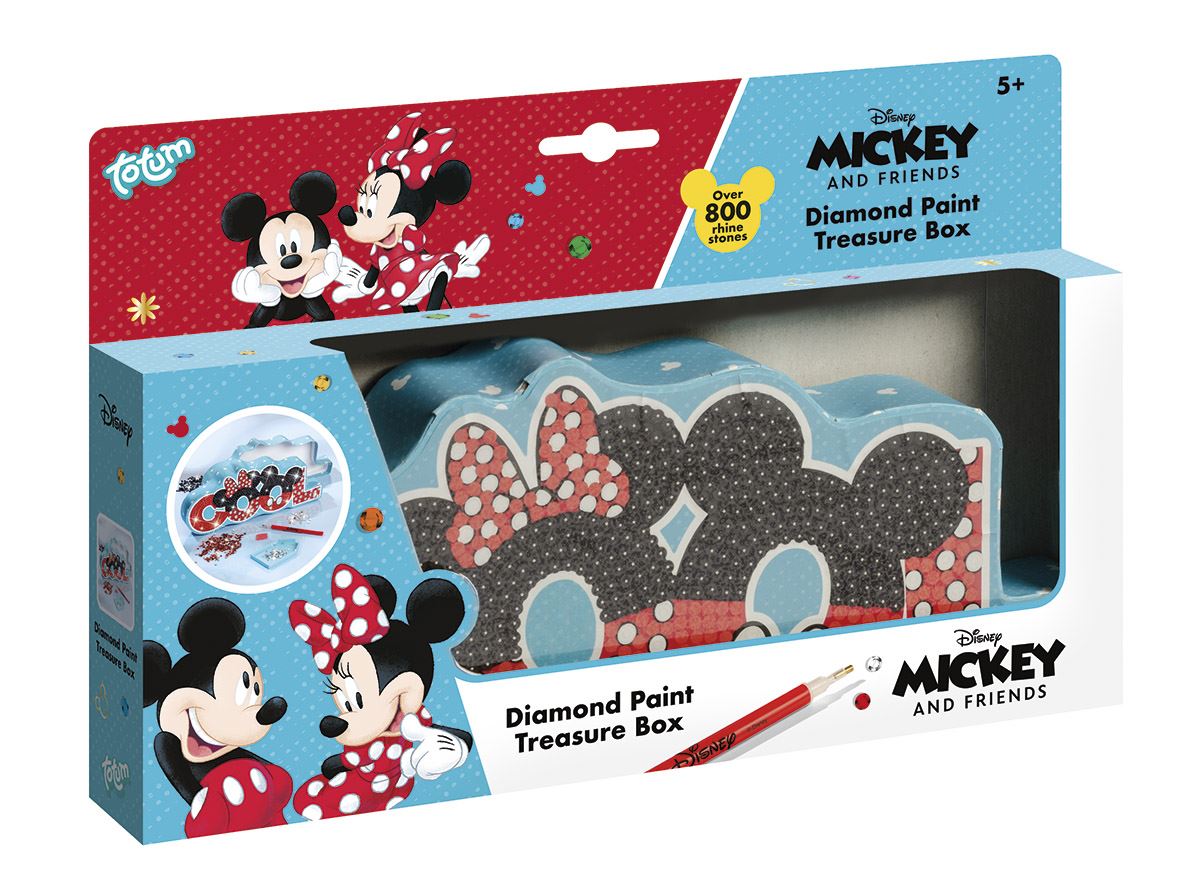 MICKEY AND FRIENDS DIAMOND PAINT TREASURE BOX