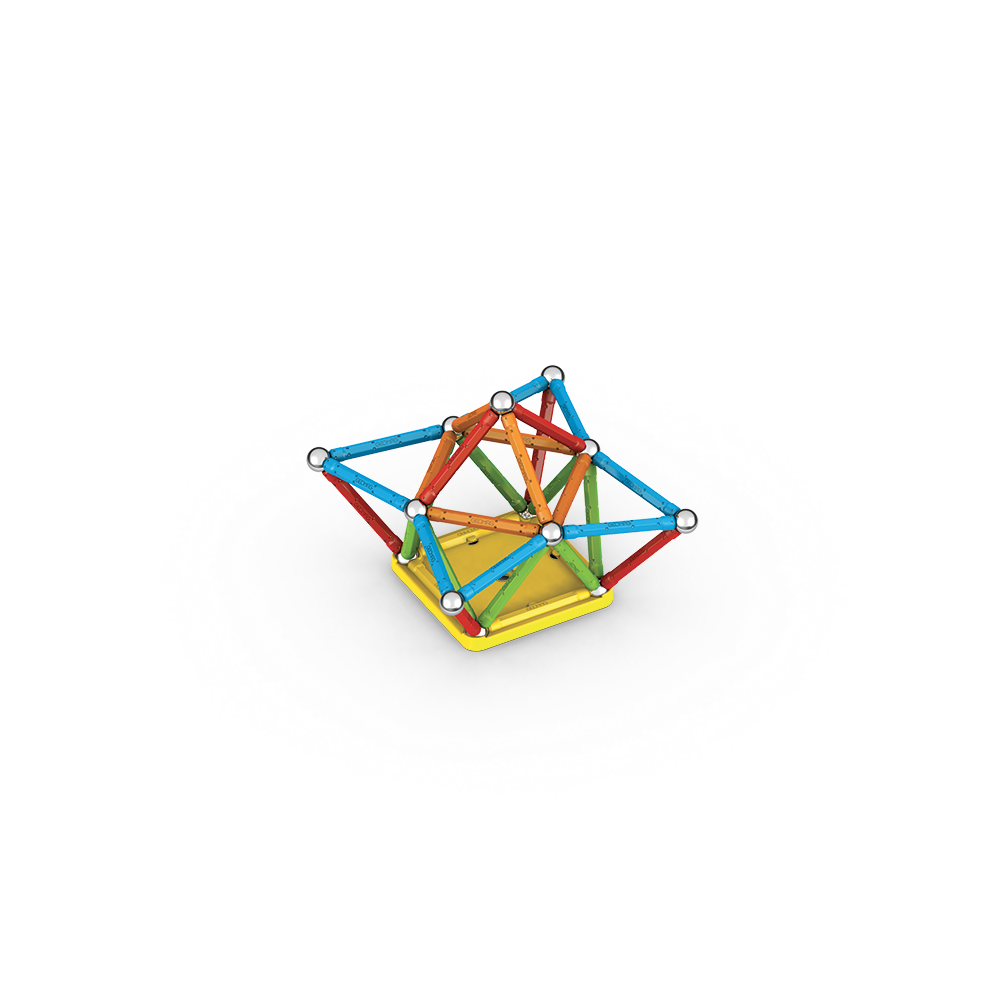 Geomag Magnetic Supercolor - 60 Pieces