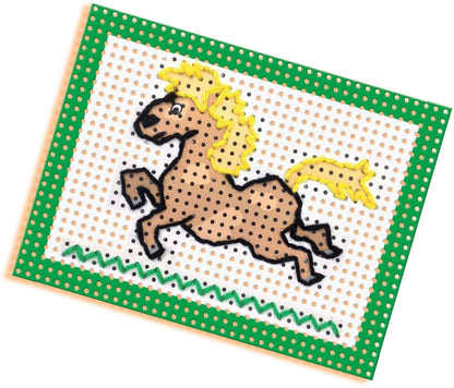 I learn to embroider