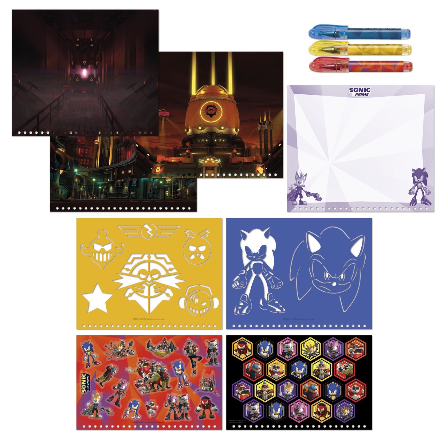 Sonic Designer Activity Book