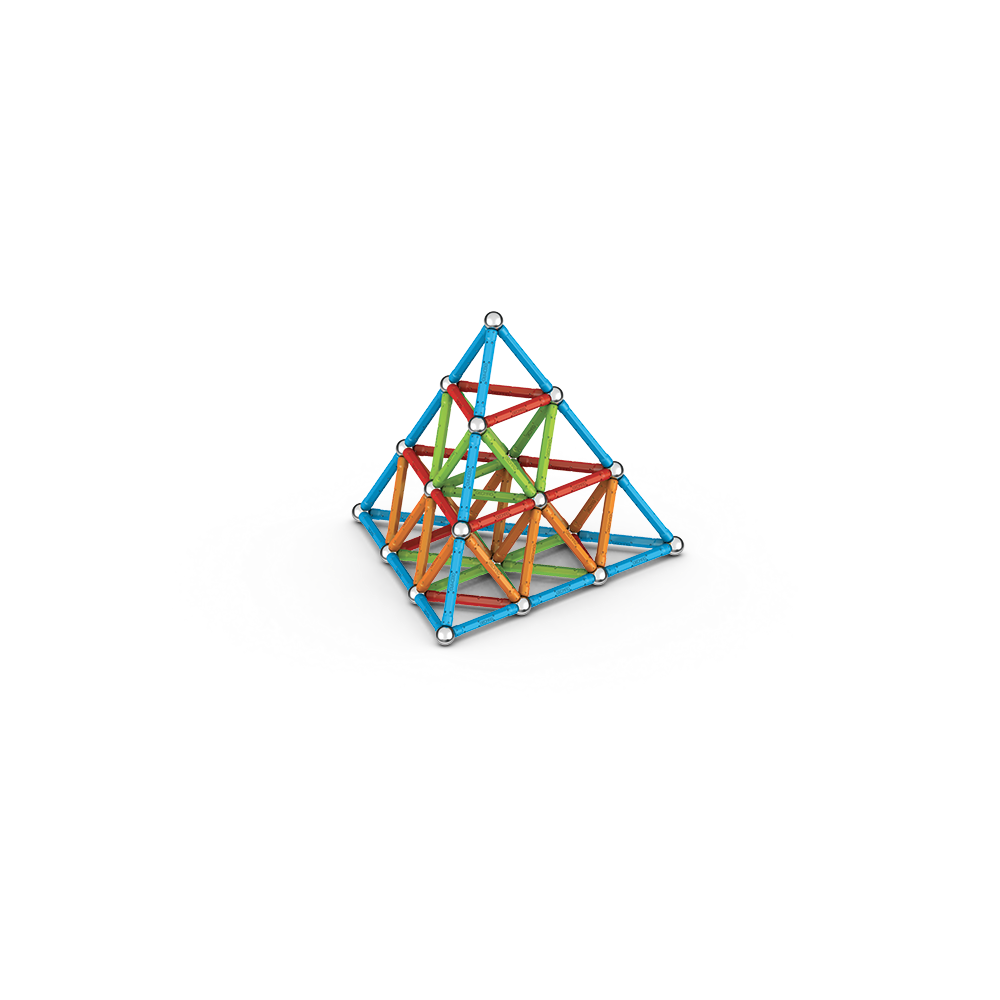 Geomag Magnetic Supercolor - 142 Pieces
