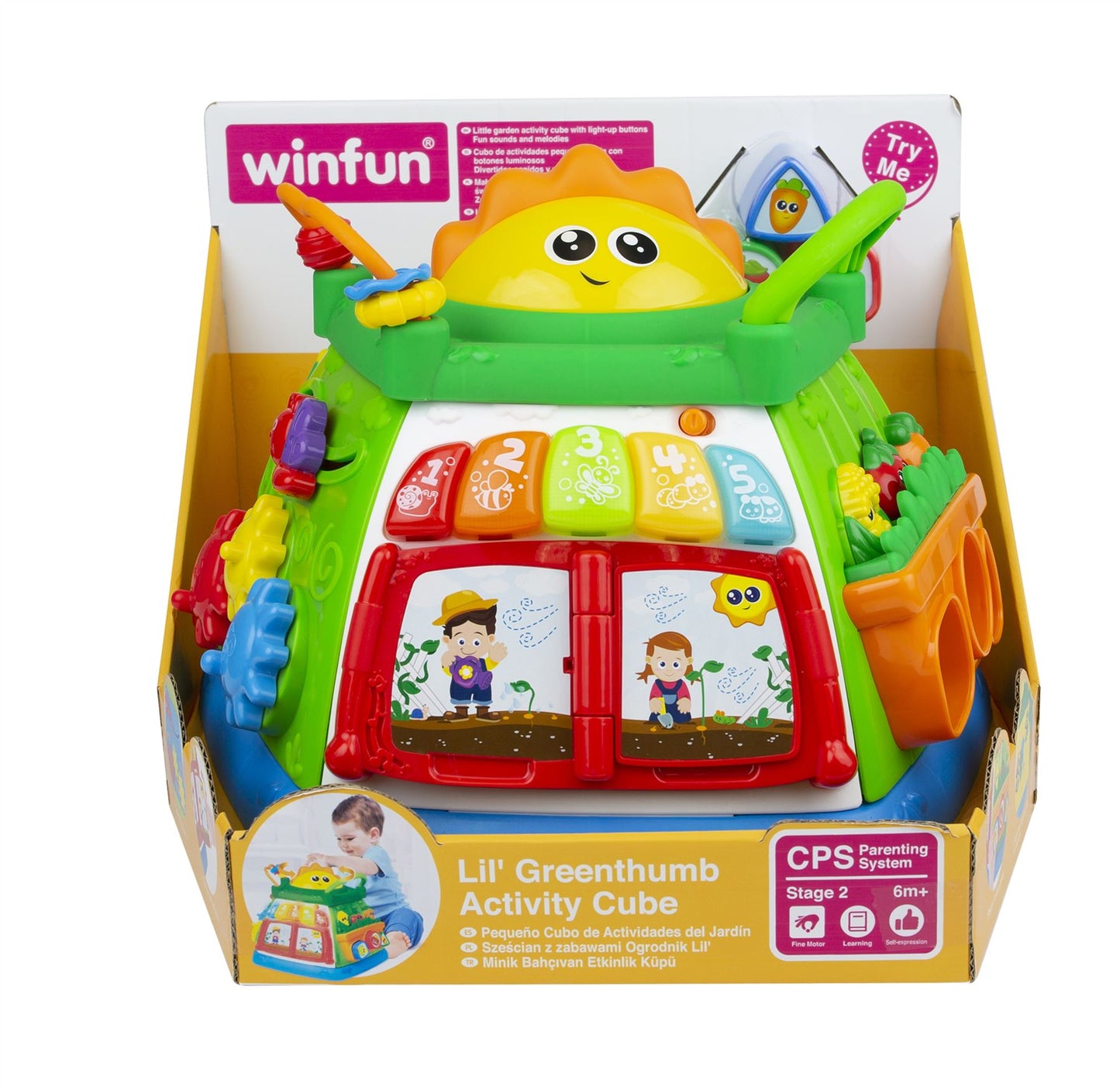 Lil' Green Thumb Activity Cube