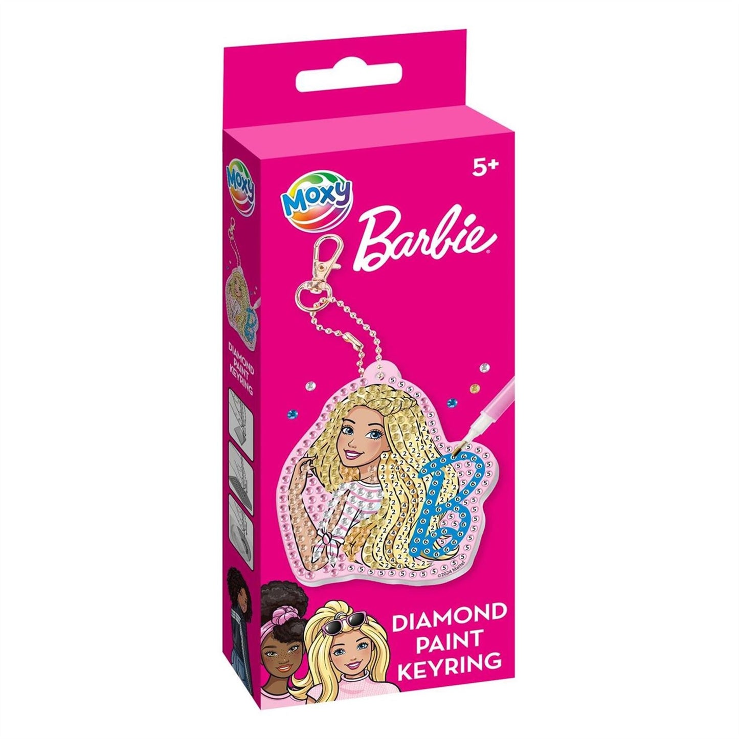 Barbie Make your own Diamond Painting Keyring