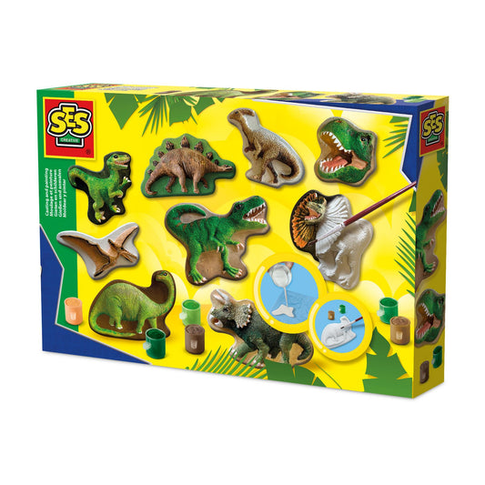 Casting and painting - Dinosaur world