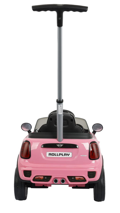 Mini Cooper Play Push Car - Pink