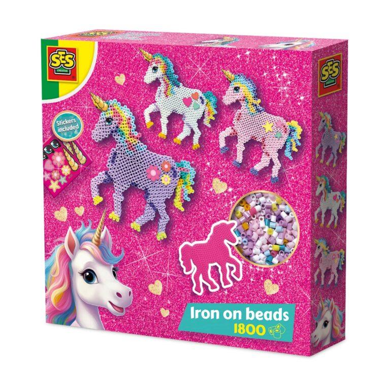 Unicorn - Iron on beads