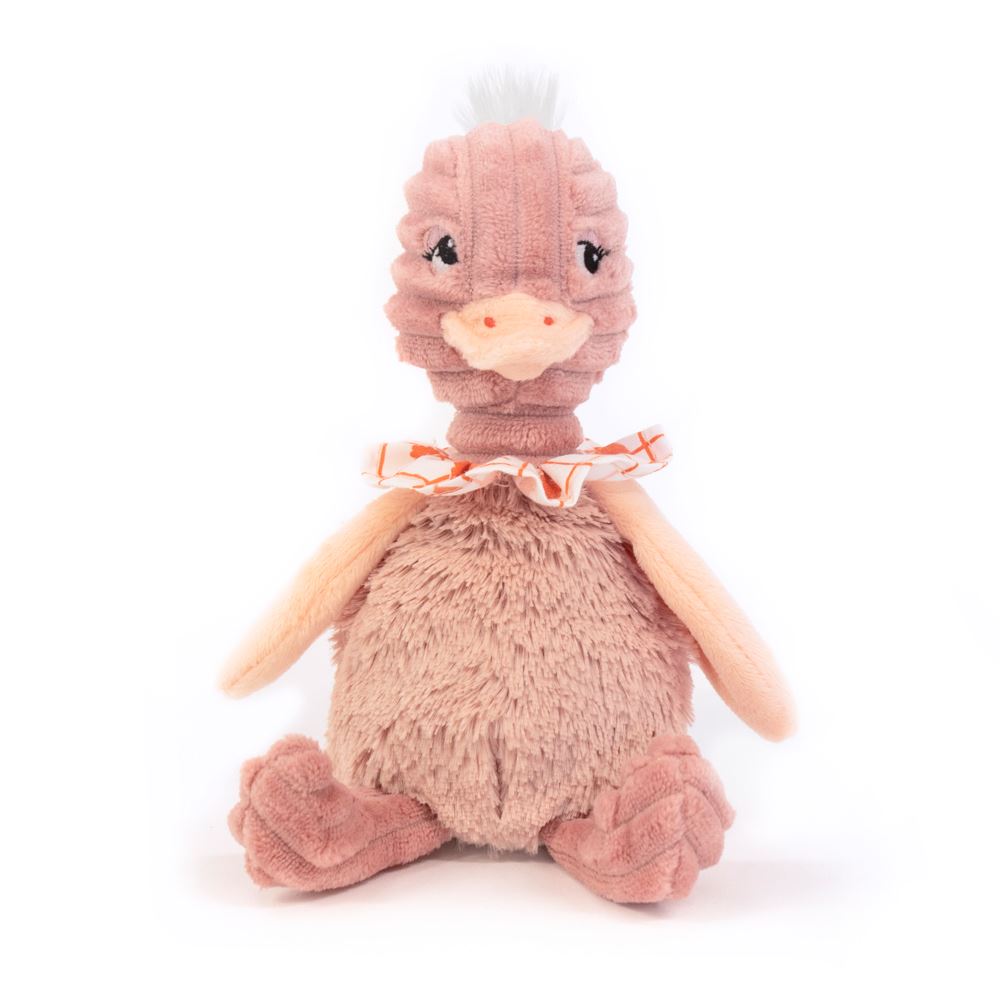 PLUSH SMALL SIMPLY POMELOS THE OSTRICH WITH BOX