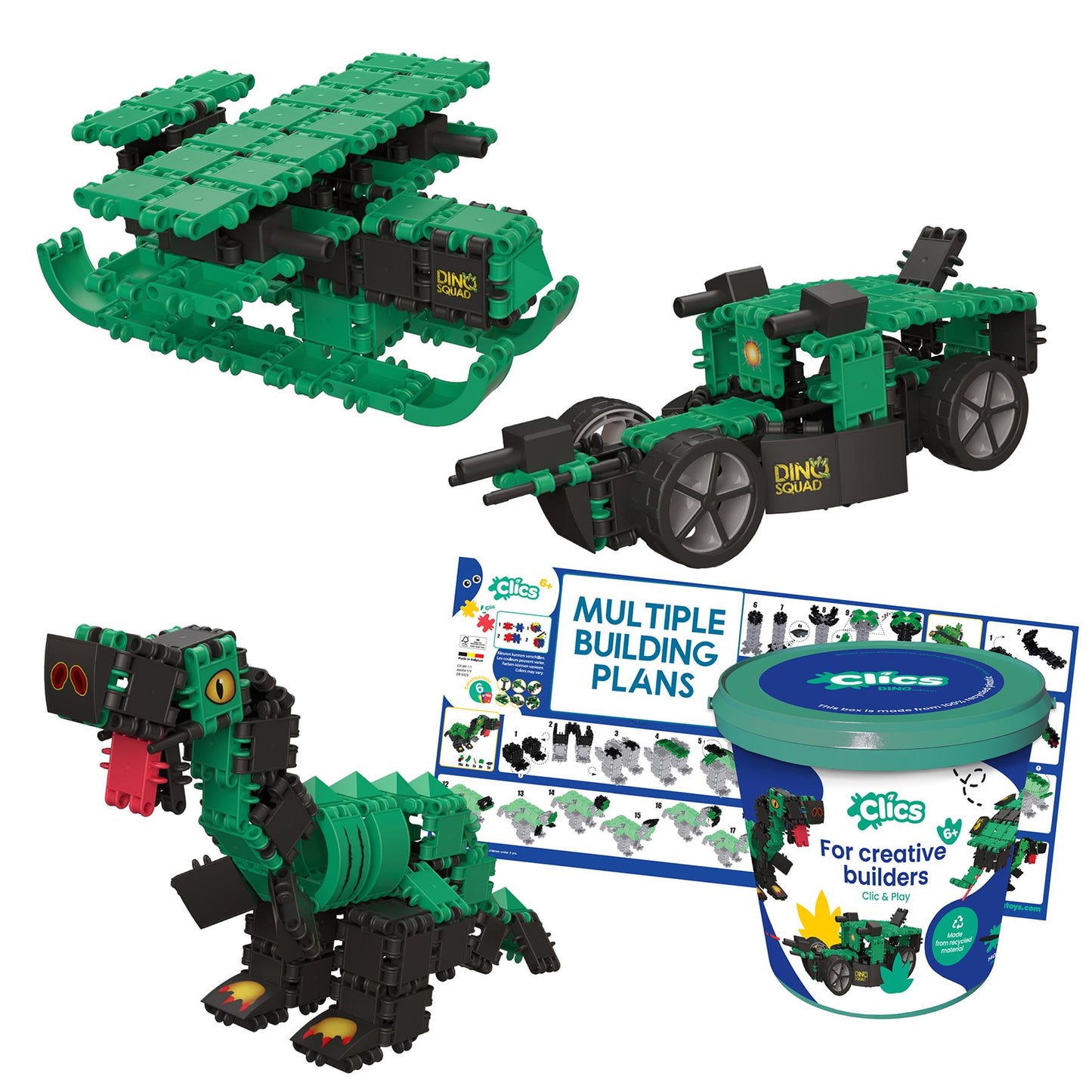 Bucket Dino world