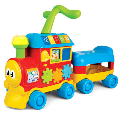 Walker Ride-On Learning Train - Blue