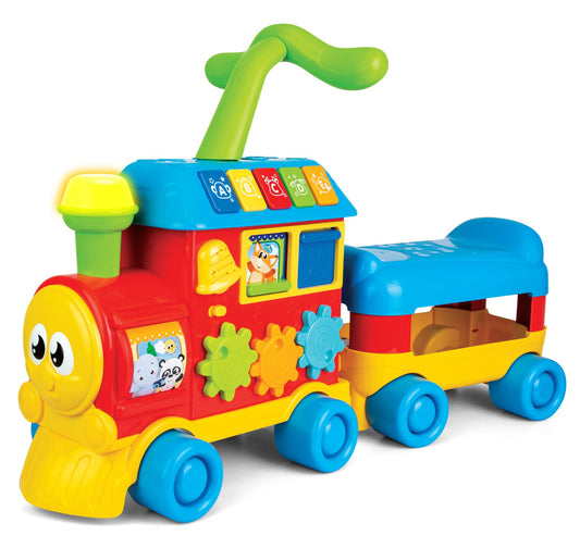 Walker Ride-On Learning Train - Blue