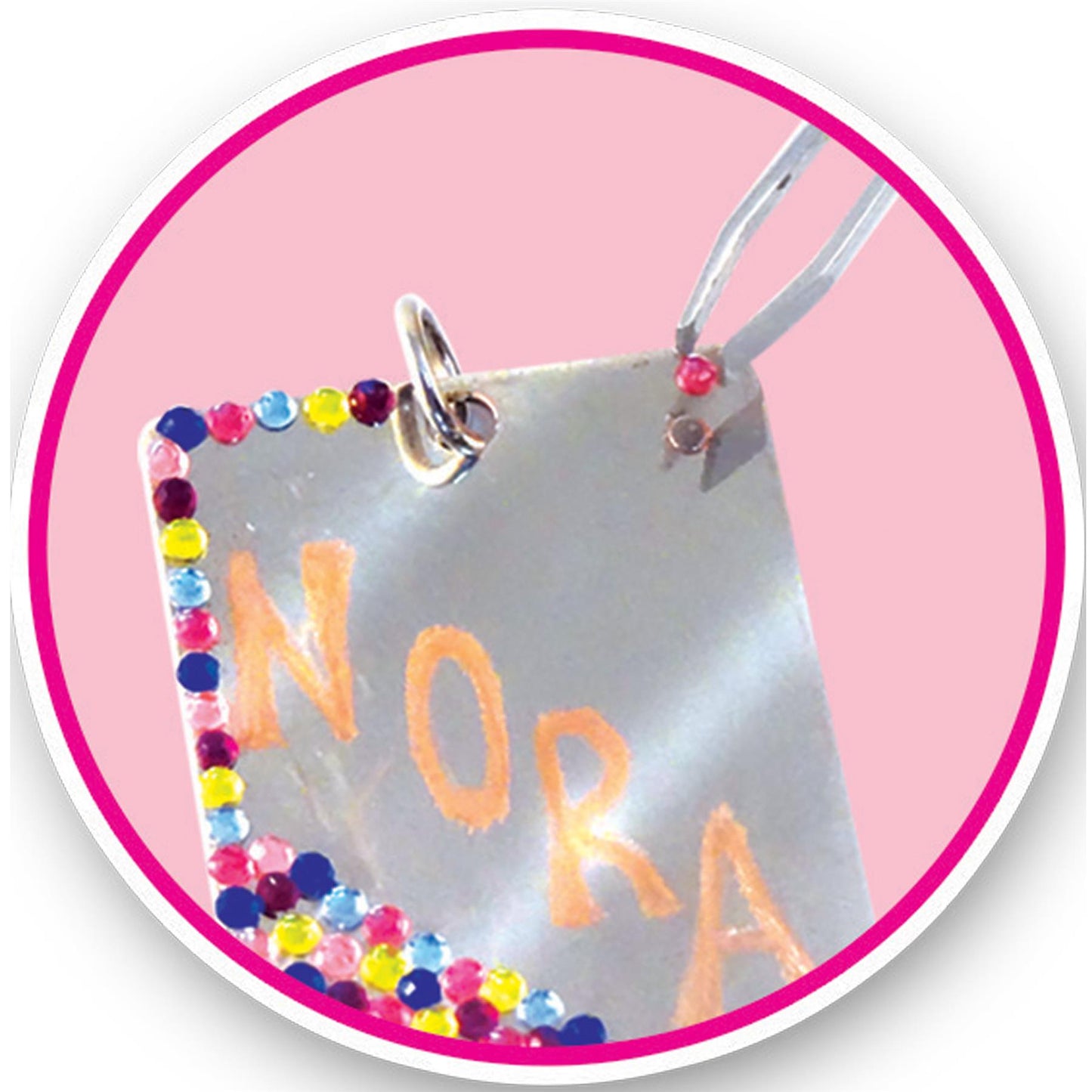 Engrave And Flip Metal Jewelry