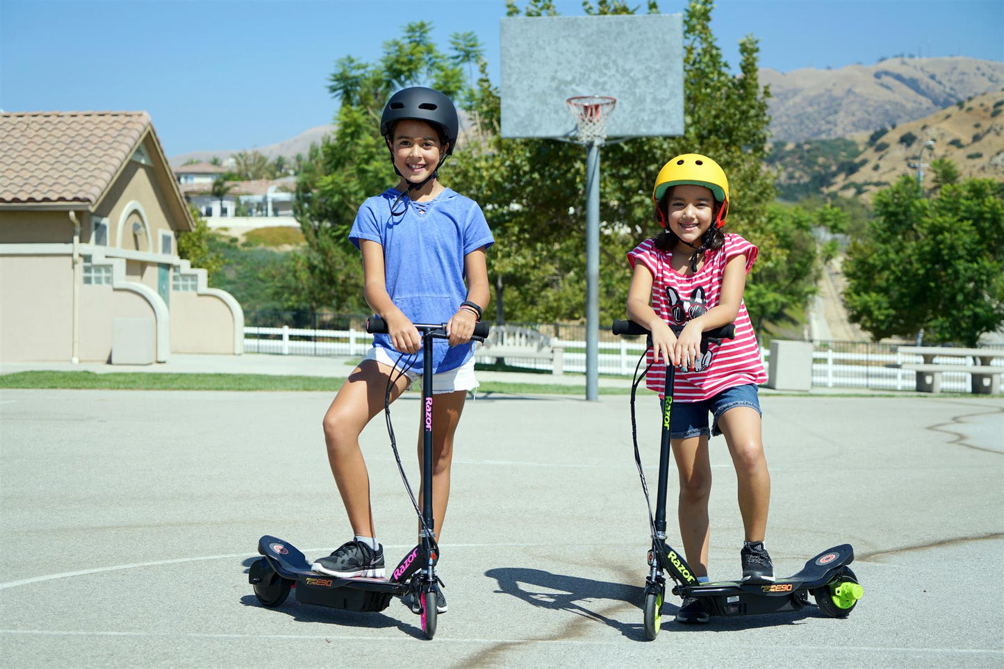 PowerCore E90 Electric Scooter-Green 12 volt