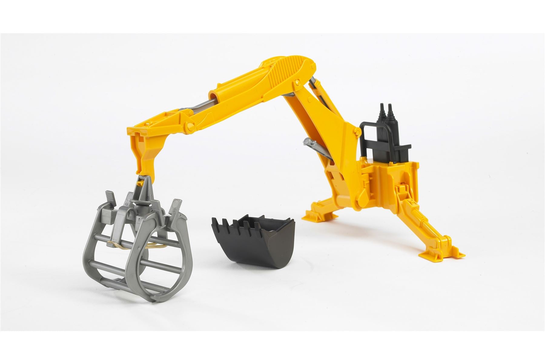 Accessories: Rear hydraulic arm with grab