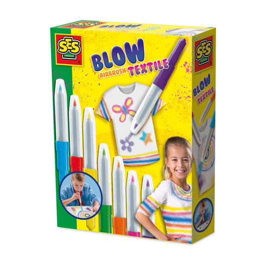 Blow airbrush pens - Textile