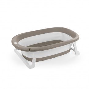 Folding Baby Bathtub - Stone Grey