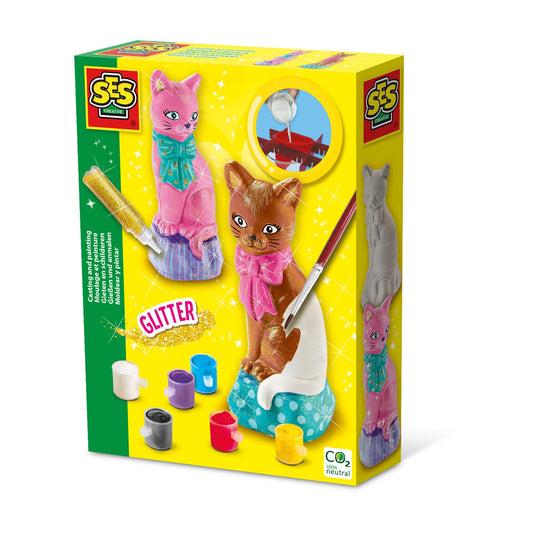 Casting and painting - Cat