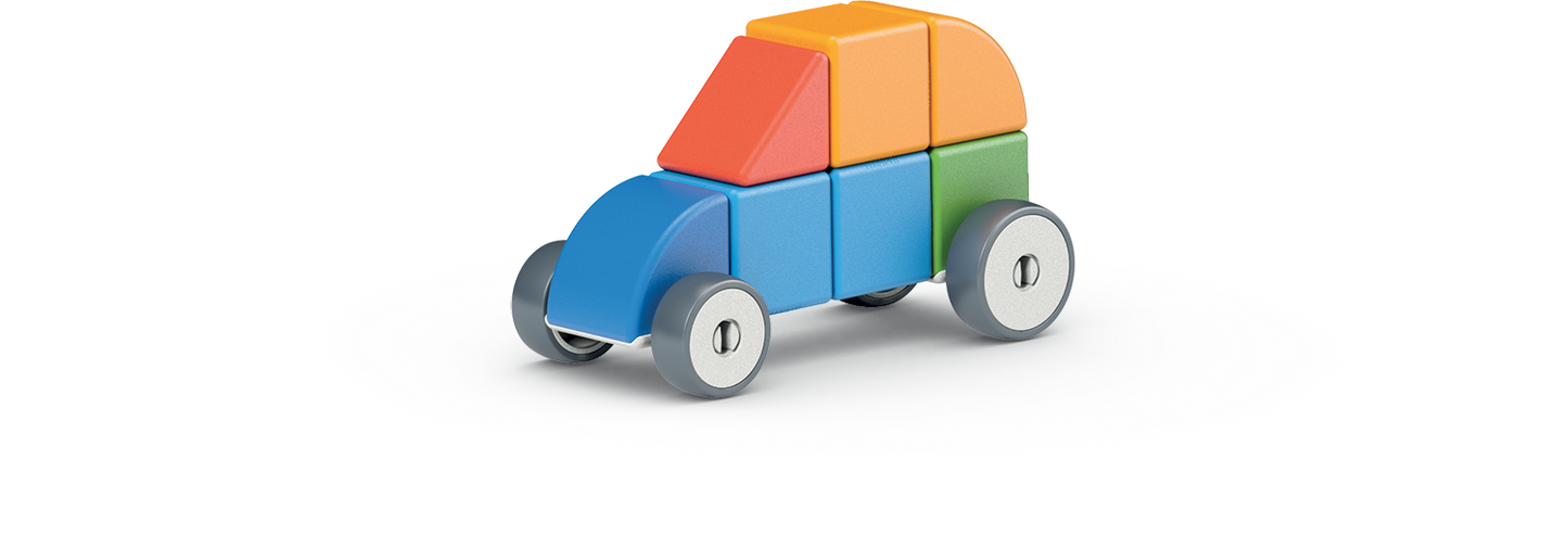 Geomag Magicube Recycled Plastic World Magnetic Shapes
