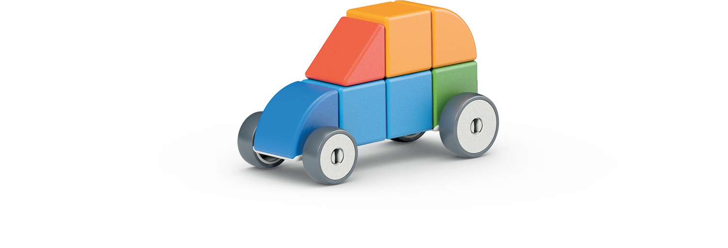 Geomag Magicube Recycled Plastic World Magnetic Shapes
