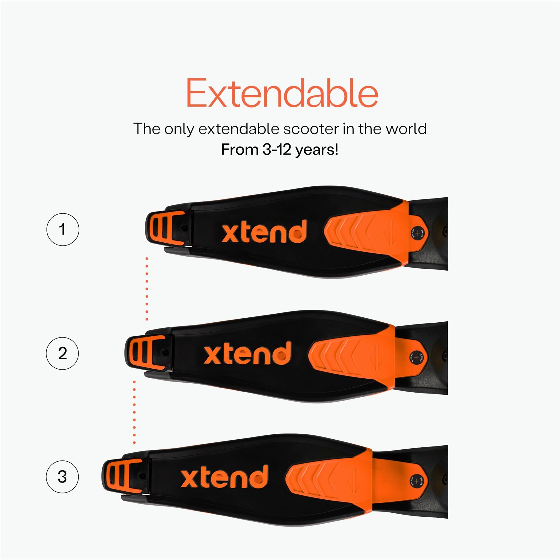 Xtend Scooter Ride on - Orange