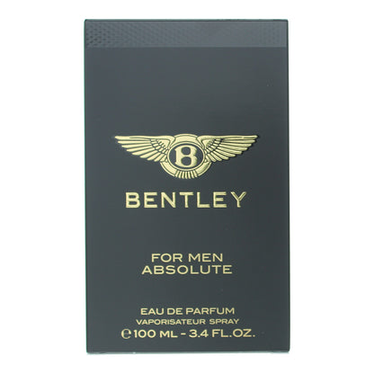 Bentley For Men Absolute Eau de Parfum 100ml Spray