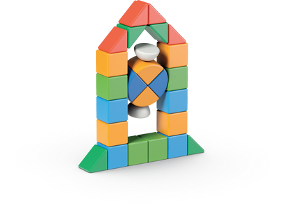 Geomag Magicube Recycled Plastic World Magnetic Shapes
