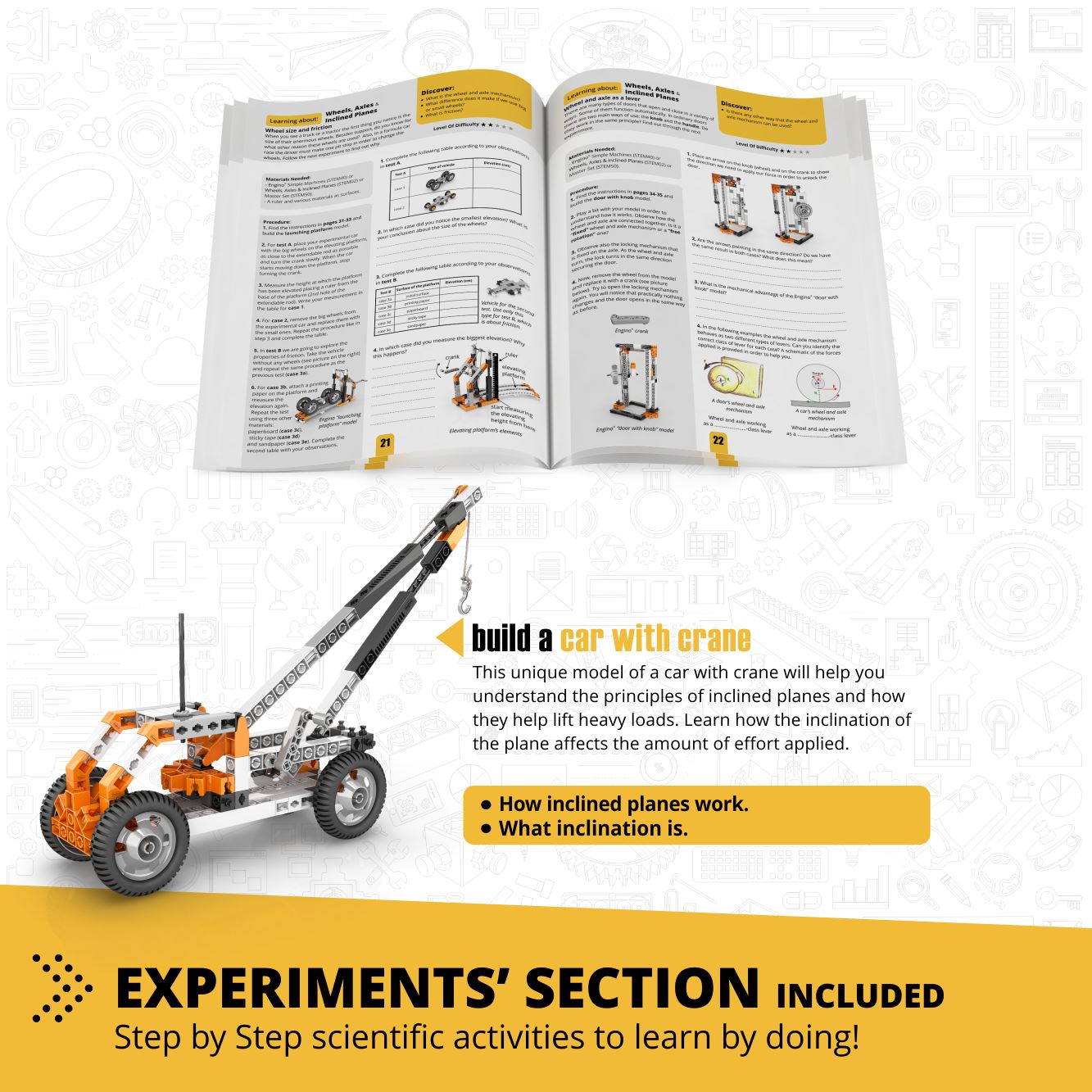 Discovering STEM Mechanics Wheels, Axles & Inclined planes