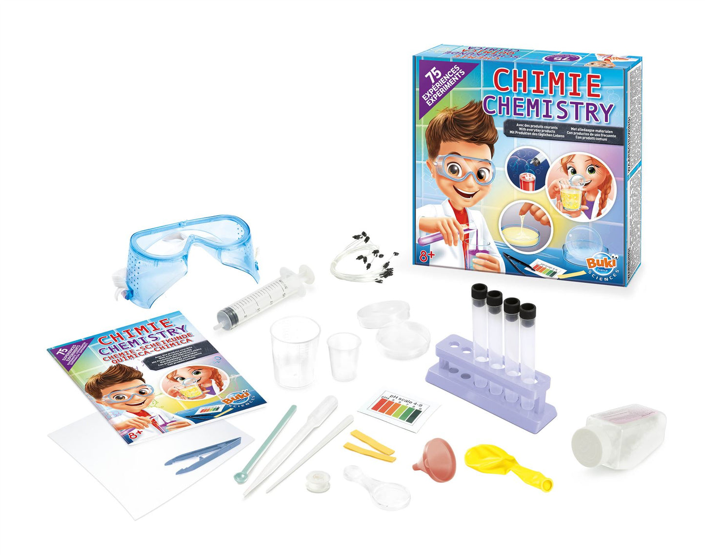 Chemistry Set with 75 Experiments