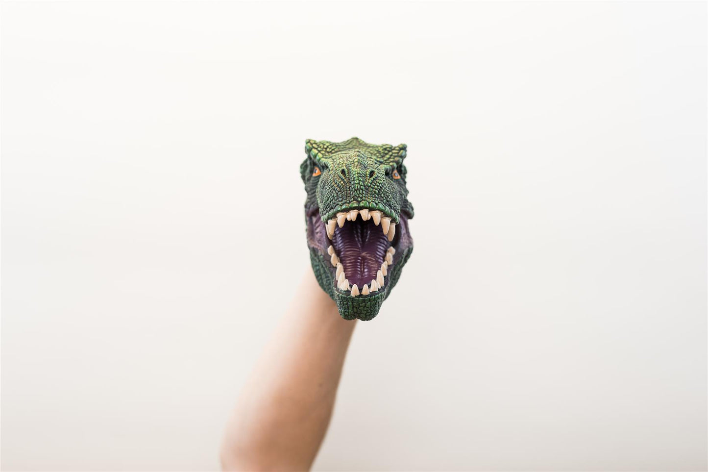 Wild Thingz Hand Puppet - Trex - Green