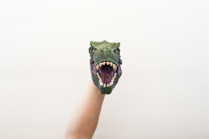 Wild Thingz Hand Puppet - Trex - Green