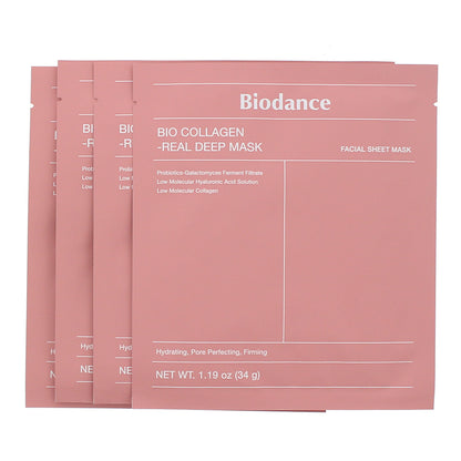 Biodance Bio-Collagen Real Deep Sheet Masks 4 x 34g