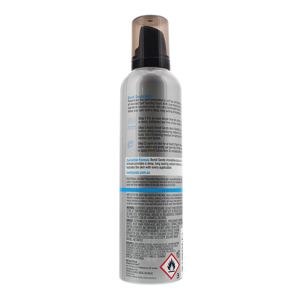 Bondi Sands Aero Aerated Self Tanning Foam 225ml - Dark