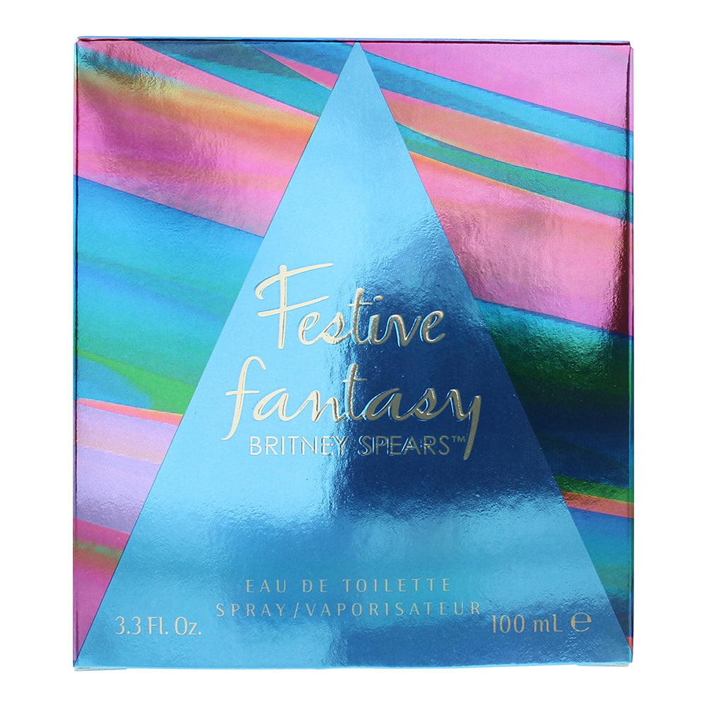 Britney Spears Festive Fantasy Eau de Toilette 100ml Spray