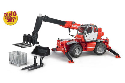 Manitou Telescopic forklift MRT 2150 with accessories