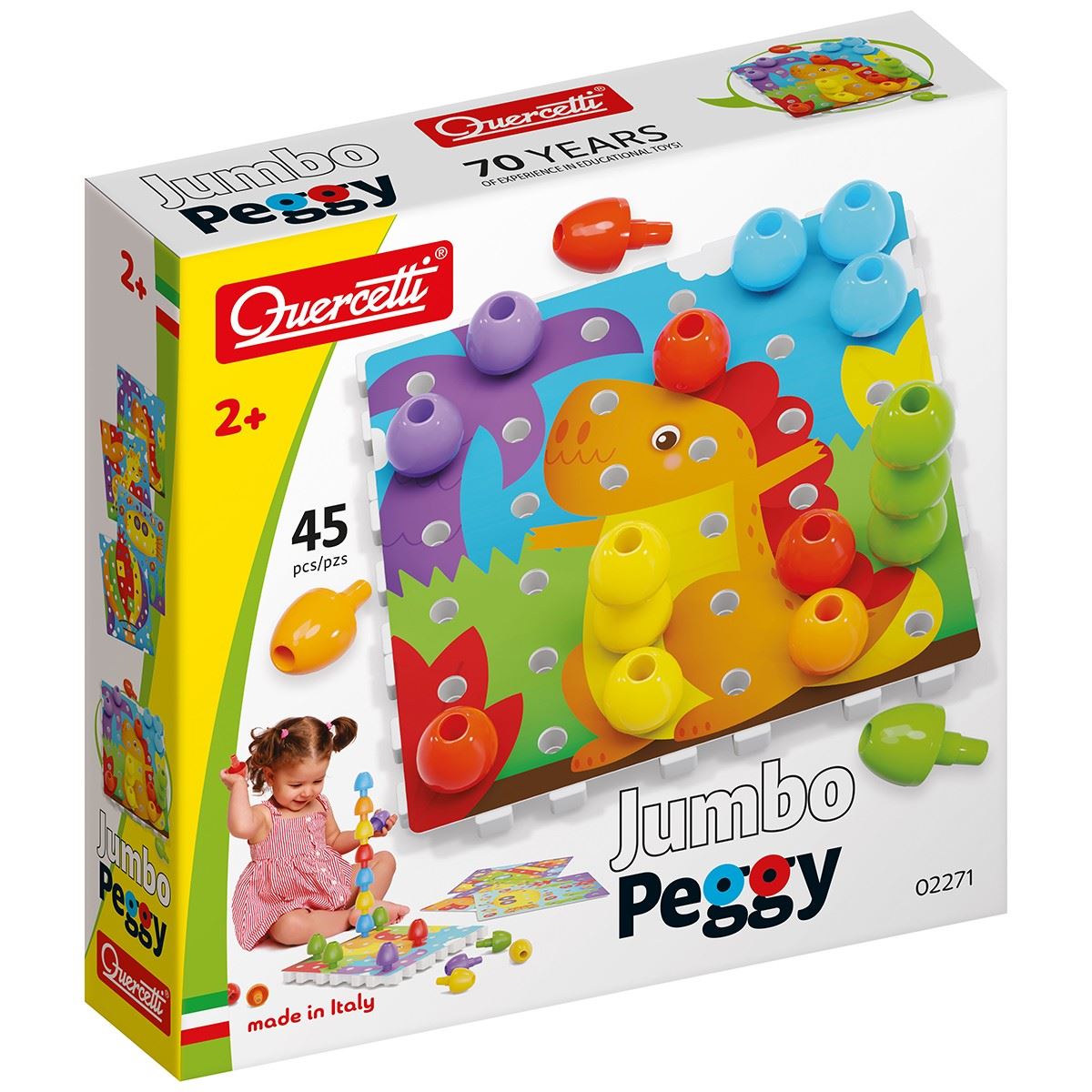 Jumbo Peggy - 45 Pieces