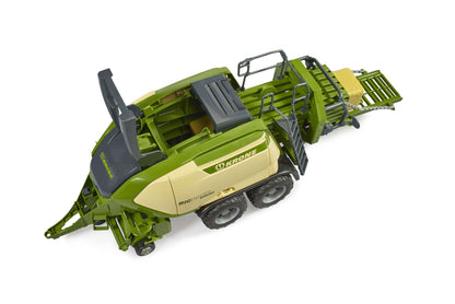 Krone BiG Pack 1290 HDP VC with 2 square bales of hay