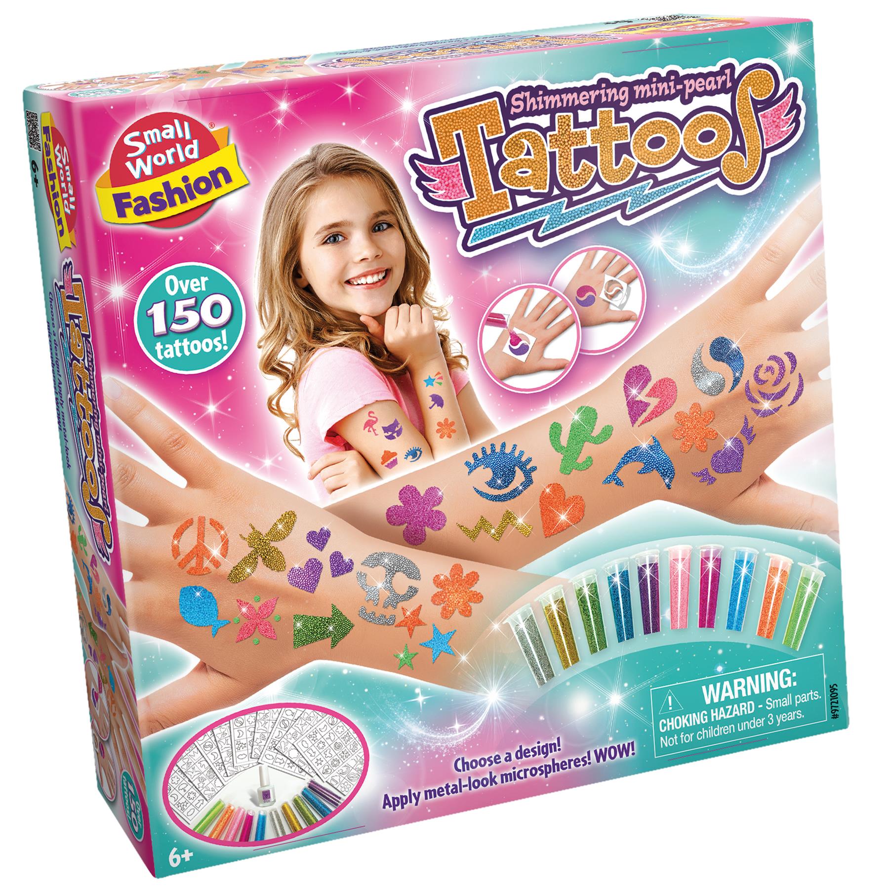 Shimmering Mini-Pearl Tattoos