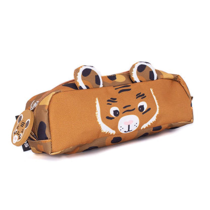 1-ZIP ANIMAL FACE PENCIL CASE SPECULOS THE TIGER