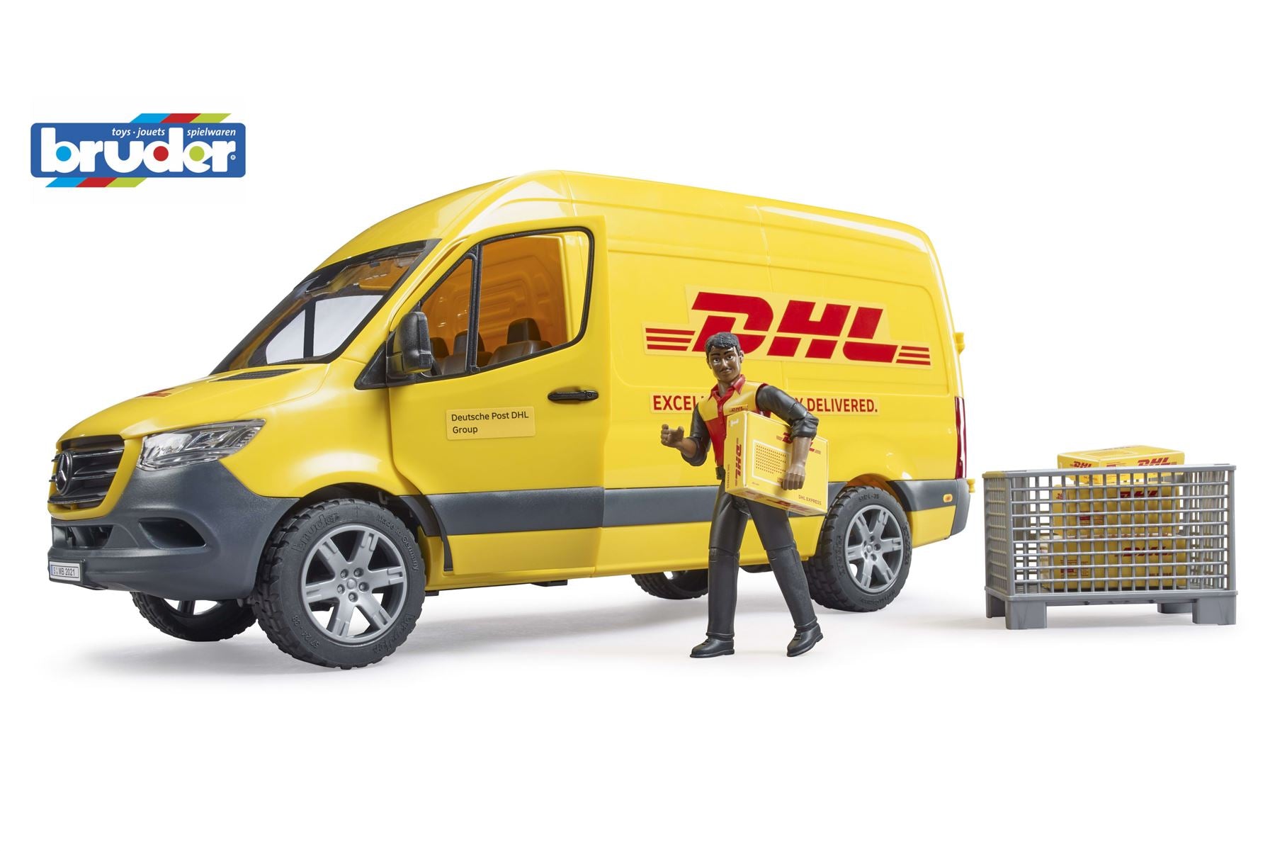 MB Sprinter DHL with driver
