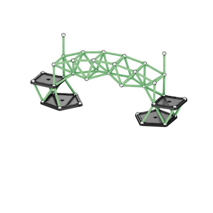 Geomag Classic Glow Magnetic Shapes - 142 Pieces