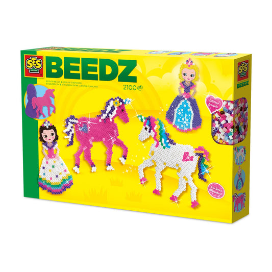 Iron on beads - Unicorns and princesses