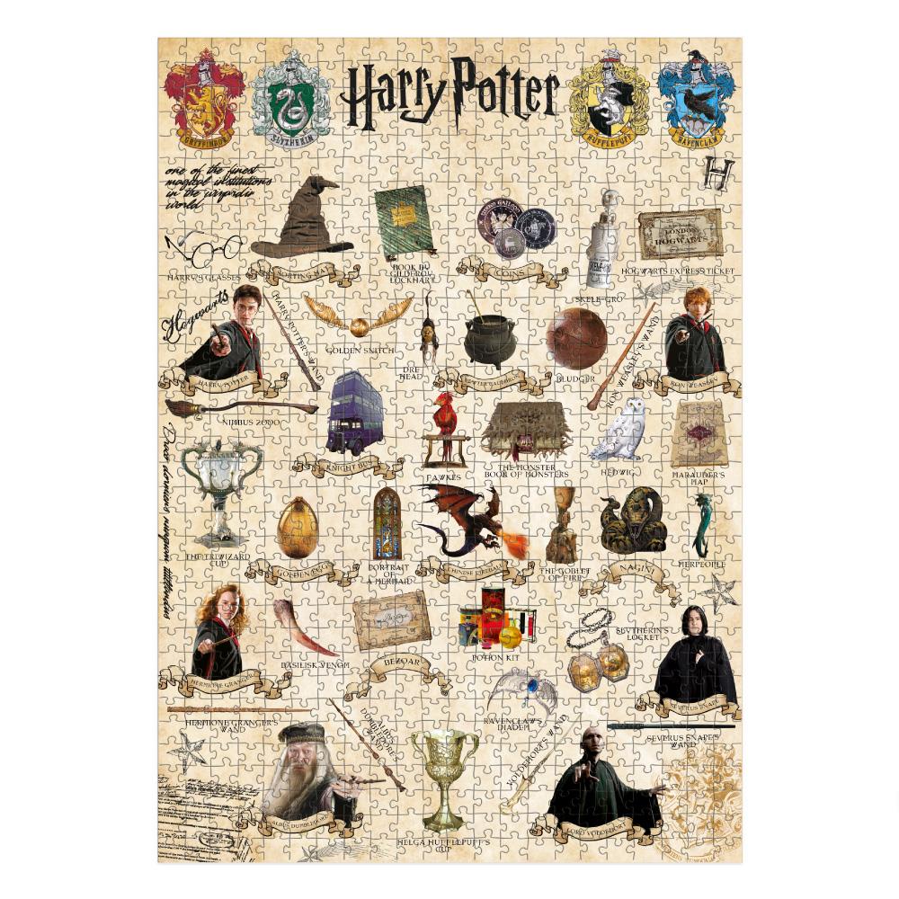 Puzzle Easy-XL Harry Potter. Wizards guide, 770 pcs