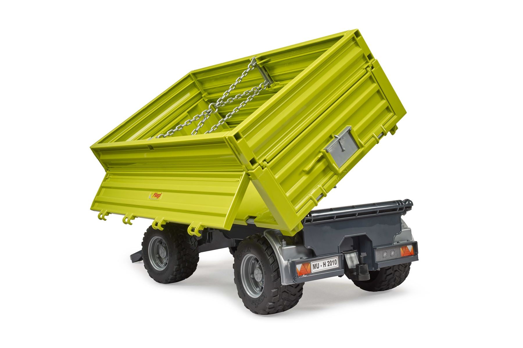 Fliegl Three way tipp. trailer with removable top