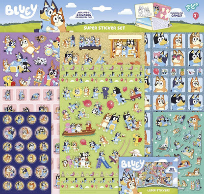 Bluey Super Sticker Set