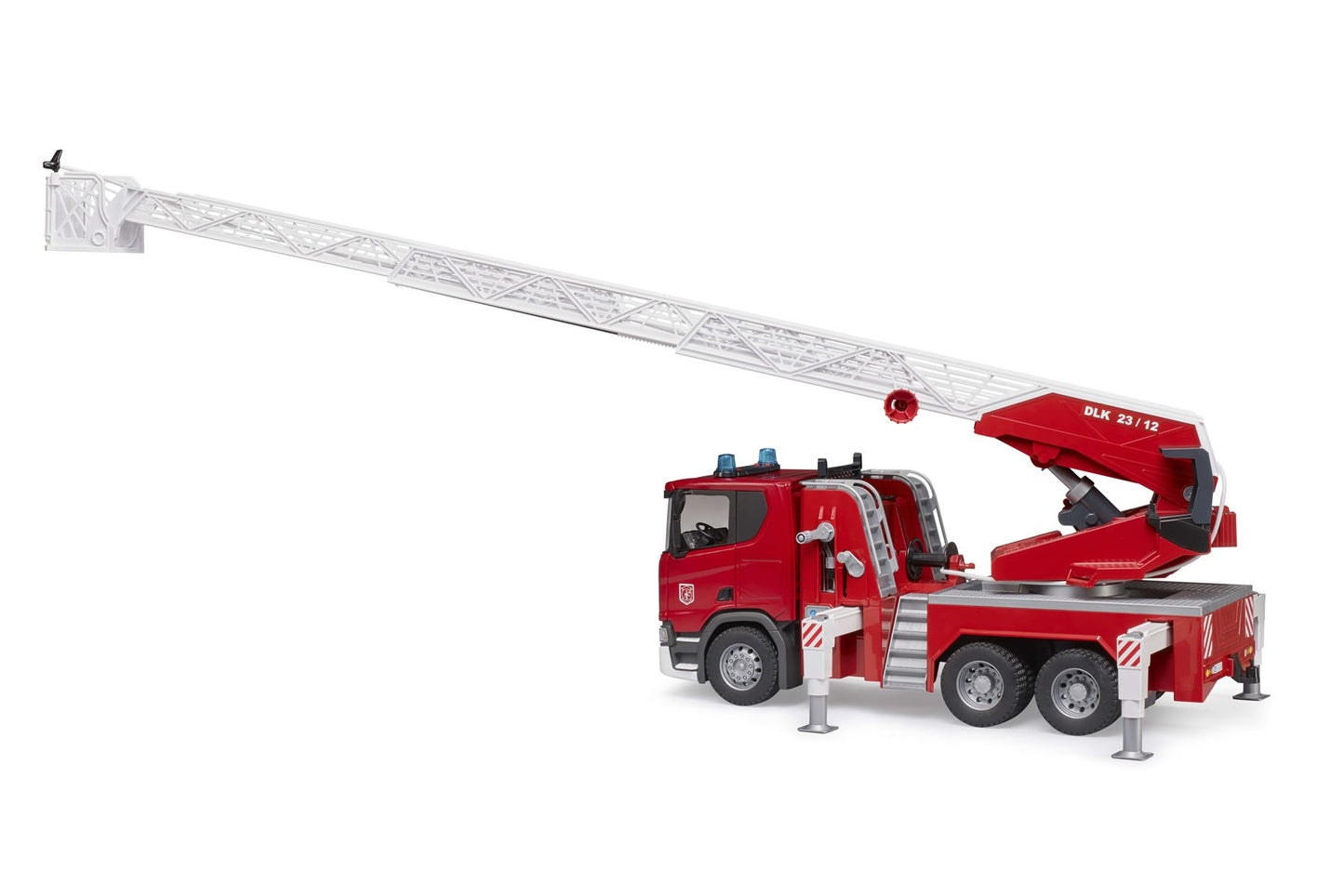 Scania Super 560R Fire engine with ladder, waterpump and L+S - 17349