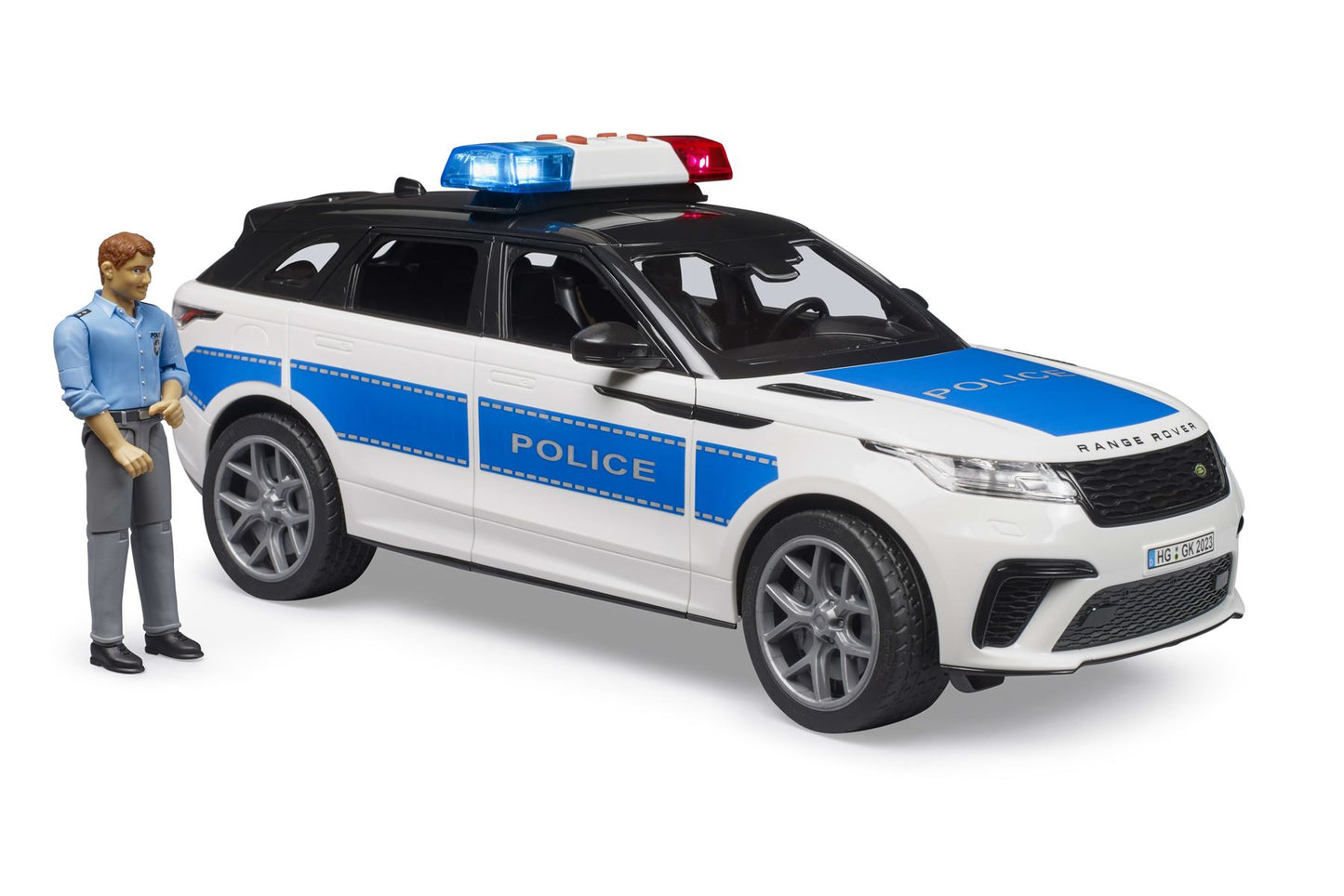 Range Rover Velar Police with policeman - 17145